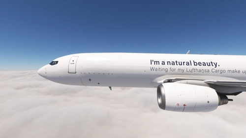 PMDG 737-800BDSF Lufthansa Cargo - Natural beauty (D-ALFJ)