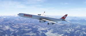 Aerosoft A340-600 - Swiss (fictional) thumbnail 2