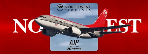 Northwest Airlines - Bowling Shoe - N737NW - PMDG 737-600