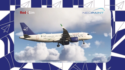 Syrian Air for A320neo (Fictional) | 8k