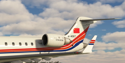 [CRJ V2] Aerosoft CRJ700 China P.L.A. B-4067