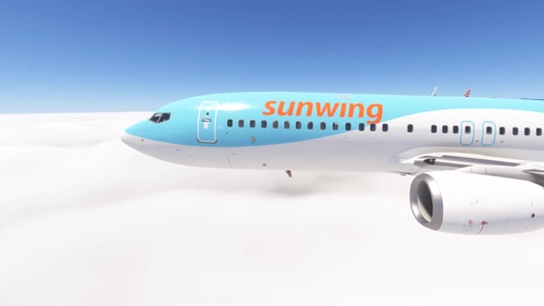 PMDG 737-800 w/ cabin Tui Airways op Sunwing (G-FDZY and GDZZ)
