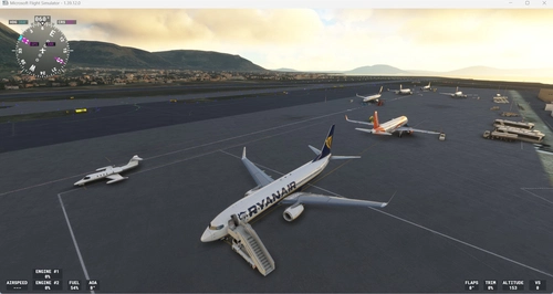 Enhancement for LICJ - Palermo Airport by MSFS