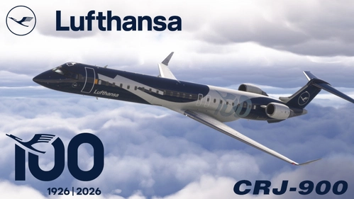 Aerosoft CRJ 900 - Lufthansa 100 Year Anniversary