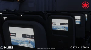 Air Canada Old Colours Fleet Pack W/Cabin | PMDG 777-300ER | 8K thumbnail 7