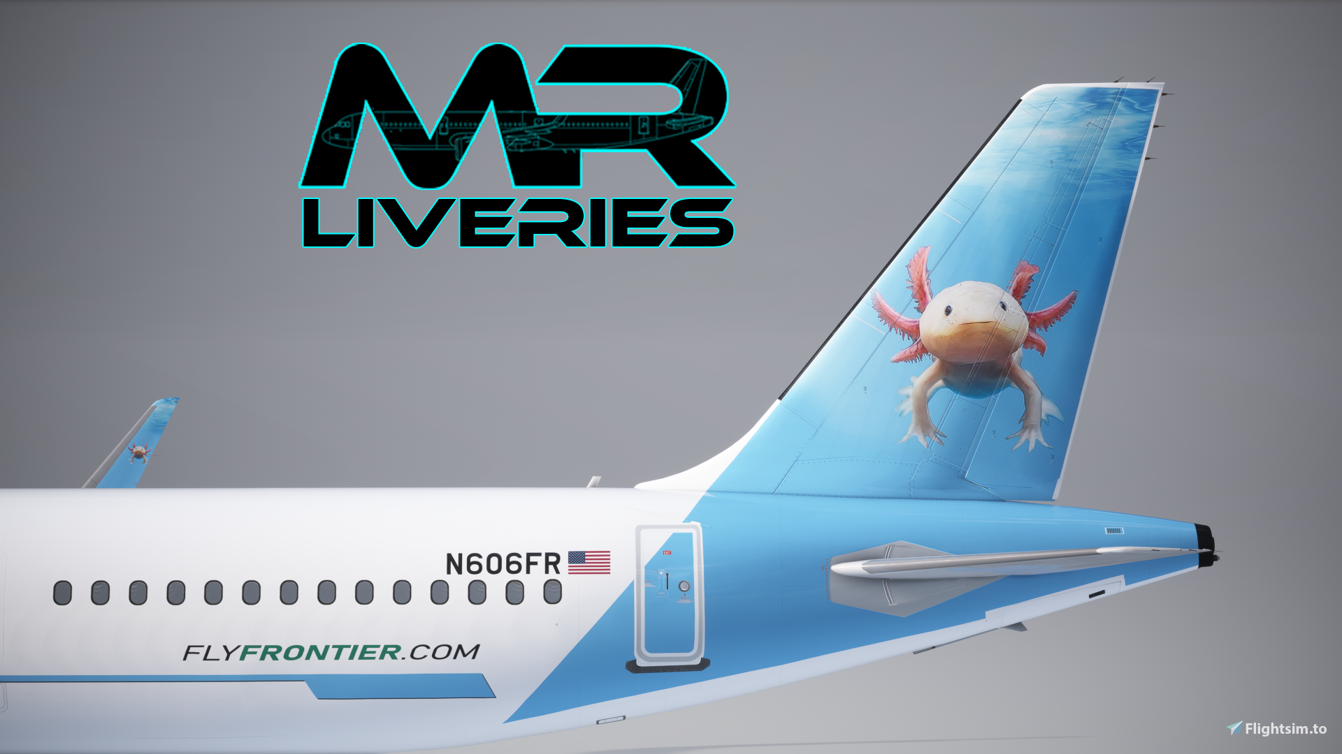 FlightSimLabs | Airbus A321NX PW | Frontier Airlines | N606FR