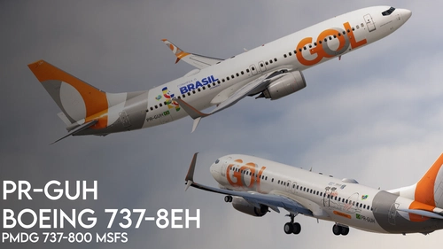 Boeing 737-8EH Gol Linhas Aéreas PR-GUH ( Visite o Espírito Santo Stiker - MAR 2026  )