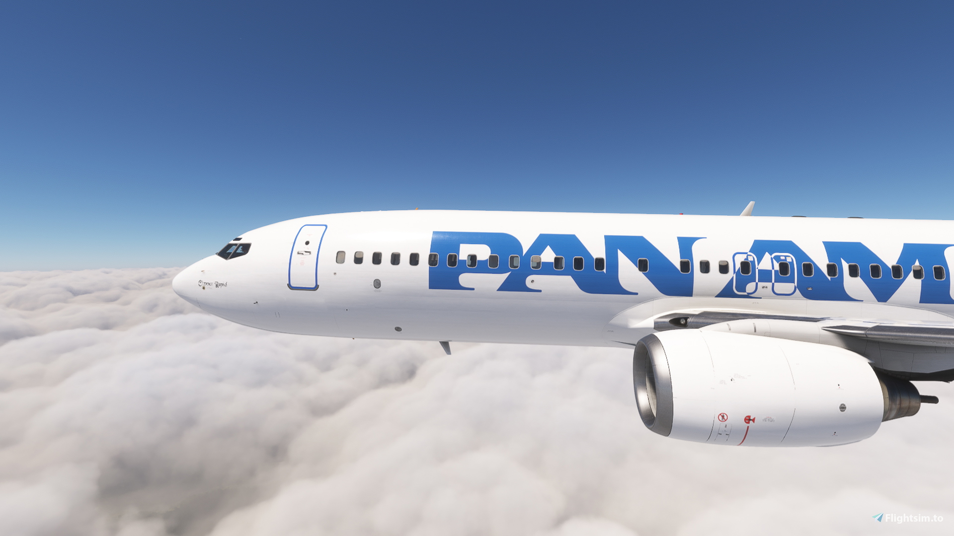 PMDG 737-800 /cabin Pan Am (N407KW) - Aircraft Liveries for MSFS