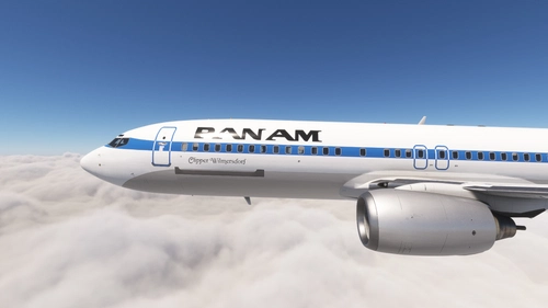 PMDG 737-800 w/ cabin Pan American (N4902W)
