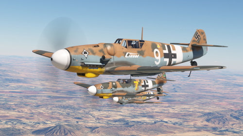Messerschmitt Bf 109G-4/R6/Trop  "Weiße 9"  1./JG 53