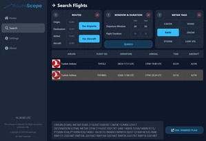 RouteScope – Real Airline Routes Finder & SimBrief Export Tool thumbnail 4
