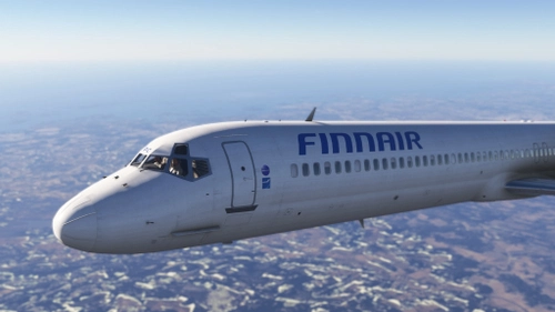 Finnair MD-83 Year 2000 Livery
