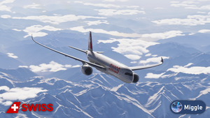 Swiss Delémont Livery w/ Cabin HB-IFB [A350-900] thumbnail 2