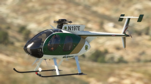 Cowansim 500E Kern County Sheriff   N197E