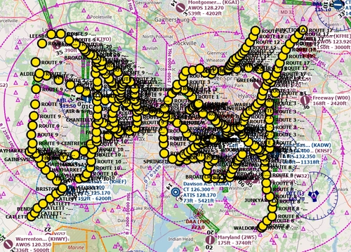 DC Helicopter Routes - Little Navmap