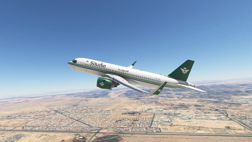 Flybywire A32NX | Saudi Airlines HZ-ASX | Fictional (Neo Livery) | Requested