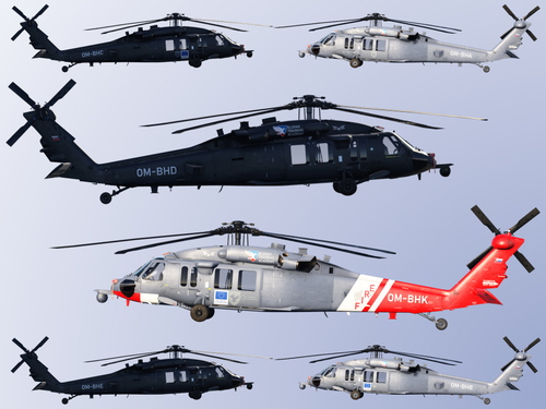 Miltech MH-60S Slovak Training Academy Pack
