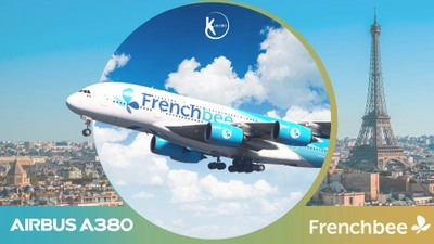 FlyByWire A380-800 French Bee 4K & 8K