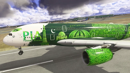 [A380X] Pakistan International Airlines (PIA) - Truck Art Livery
