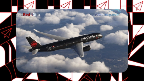Air Canada for A350-900 (Fictional) | 8k