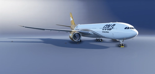 Headwind A330 - 10 Years Livery - Gold Virtual Airlines