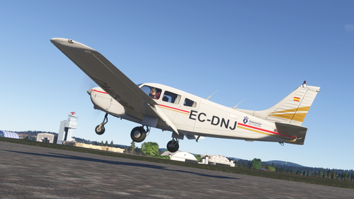 PA28 Warrior II | Real Aeroclub de Santiago de Compostela | EC-DNJ