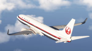 PMDG 737-800 Japan Airlines Original Tsurumaru JA8326 (Fictional