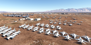 Ultralight Sightseeing - Arizona - Tucson - Air Force Boneyard thumbnail 5