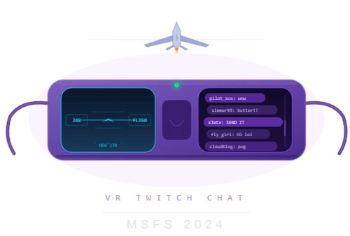 VR Twitch Chat UI