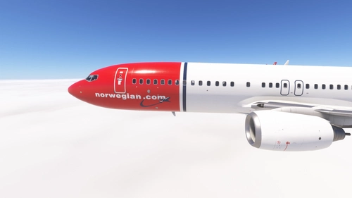 PMDG 737-800 /w cabin Norwegian Air Shuttle - "Karin Larsson" (SE-RPJ)