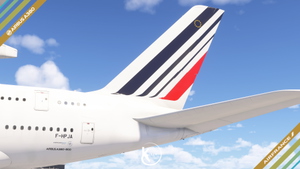 FlyByWire A380-800 Air France 2021 Livery 4K & 8K thumbnail 4