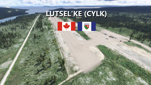 Lutsel'ke Airstrip, Northwest Territories, Canada
