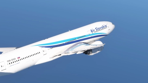 PMDG 777-200ER Air Slovakia OM-DGA Fiction