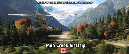 Moh Creek airstrip, British Columbia BC, Canada (CA0240)