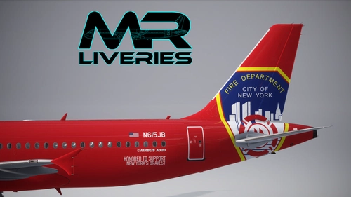 Fenix Airbus A320 | jetBlue | N615JB "Blue Bravest"