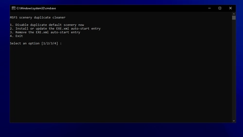 MSFS Disable Scenery