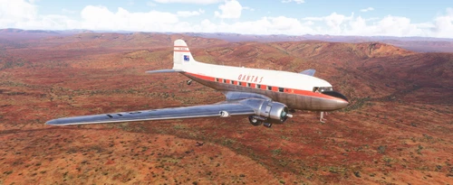 Douglas DC-3/C-47 Qantas VH-EBU