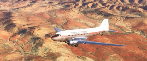 Douglas DC-3/C-47 VH-MIN Bureau of Mineral Resources