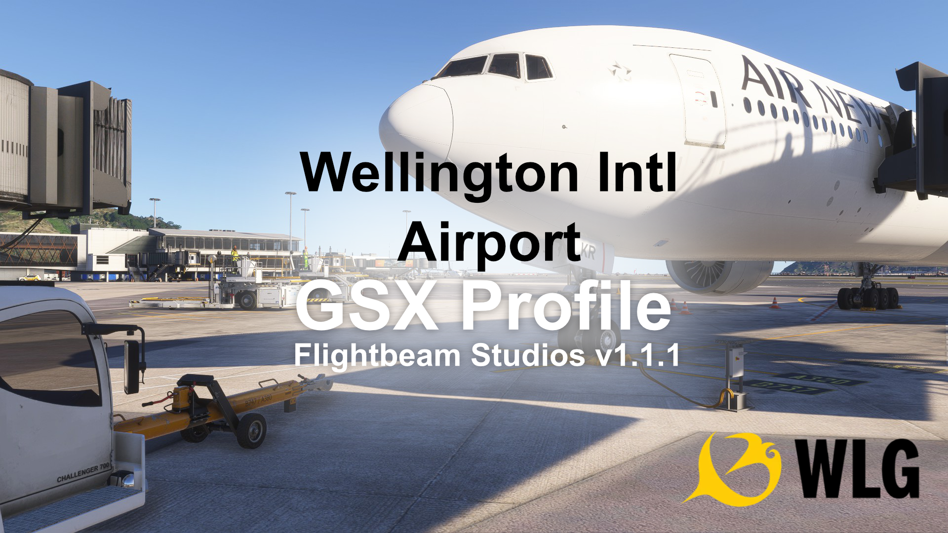 Flightbeam Studios NZWN Wellington Intl - GSX Profile - Image 1