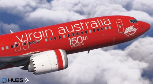 Virgin Australia VH-8VI '150th Boeing 737' Retro