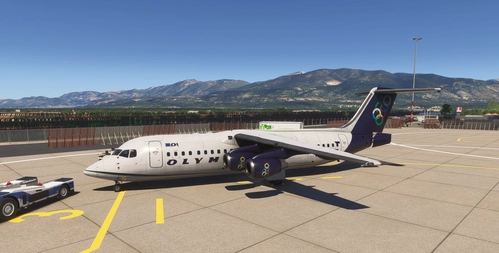 Just Flight Avro RJ 100 - Olympic Air SX DVA - 4K - Fictional