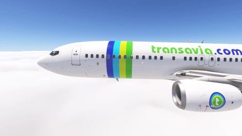PMDG 737-800 w/ cabin Transavia France (F-GZHB)