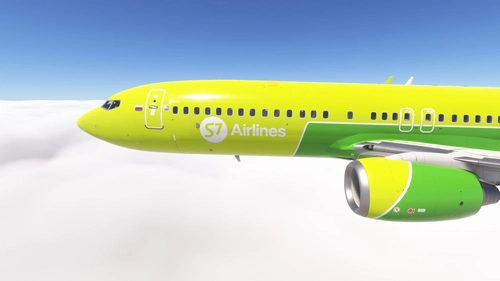 PMDG 737-800 w/ cabin S7 Airlines (RA-73410)