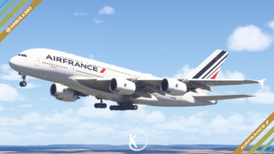 [PACK] FlyByWire A380-800 Air France Fleet with JO 2024 F-HPJJ Livery 4K & 8K thumbnail 2