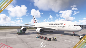 [PACK] FlyByWire A380-800 Air France Fleet with JO 2024 F-HPJJ Livery 4K & 8K thumbnail 3
