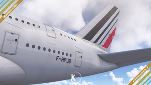 [PACK] FlyByWire A380-800 Air France Fleet with JO 2024 F-HPJJ Livery 4K & 8K thumbnail 4