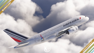 [PACK] FlyByWire A380-800 Air France Fleet with JO 2024 F-HPJJ Livery 4K & 8K thumbnail 11