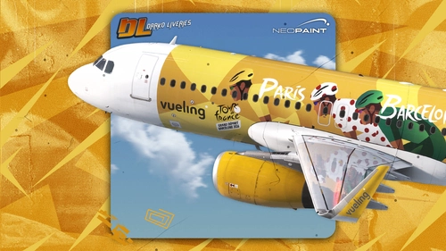 Fenix A320 SL | Vueling 'Grand Départ 2026' EC-MJB | w/cabin