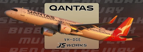 Qantas PW (VH-OGE) | FSLabs A321neo