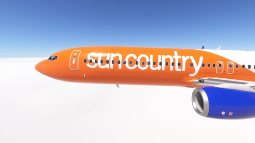 PMDG 737-900ER w/ cabin Sun Country Airlines Fleet